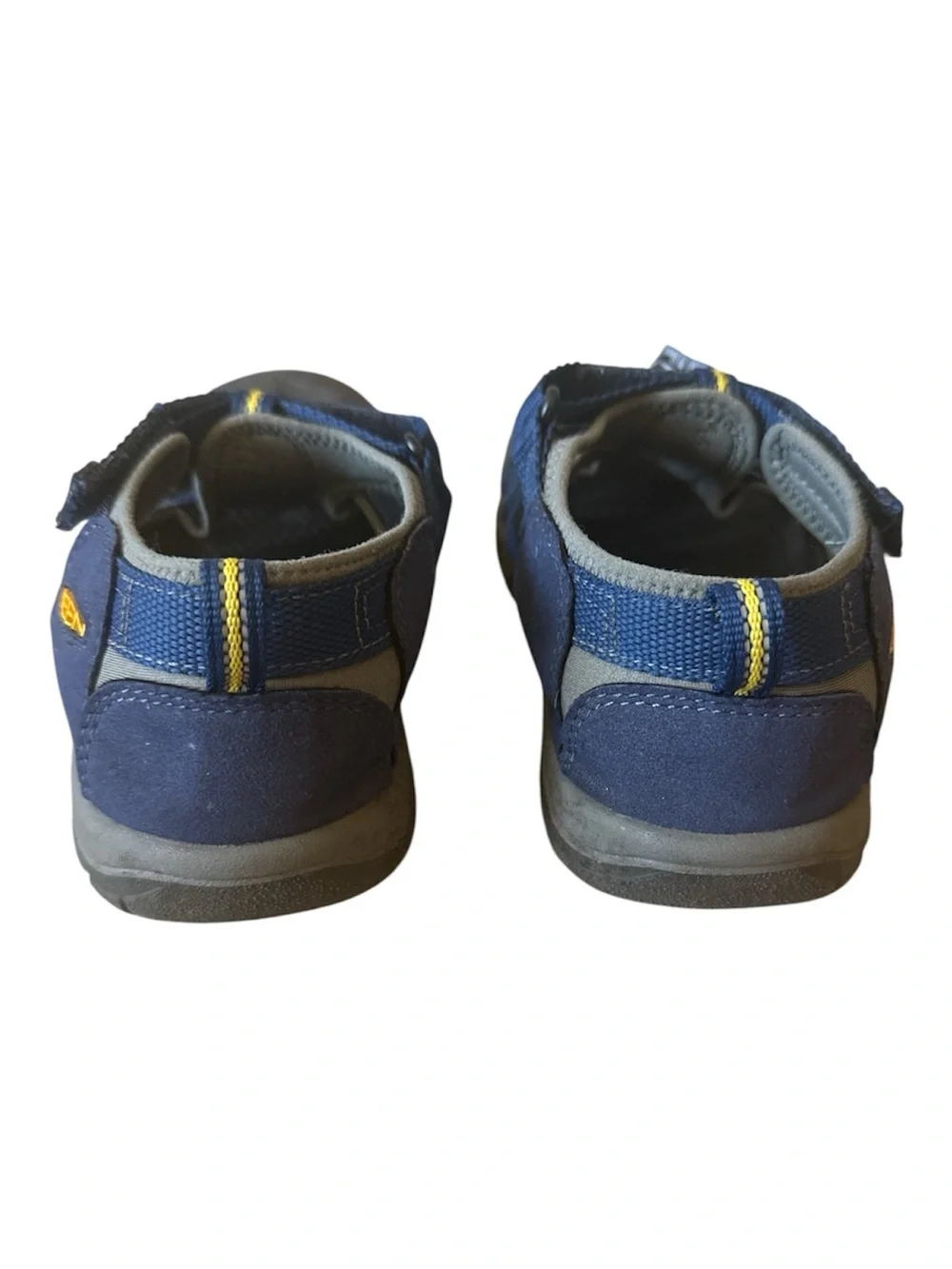 Keen Newport H2 Hiking Sandals Kid's Size 4 Blue Waterproof Bungee Cinch 1009962